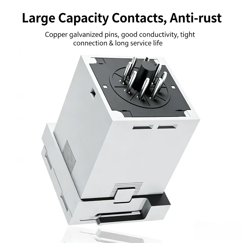 DH48S-S Digital Display Time Relay 1Z 2Z Cycle Time Controller Timing Switch DC12V 24V AC220V for Automation Control