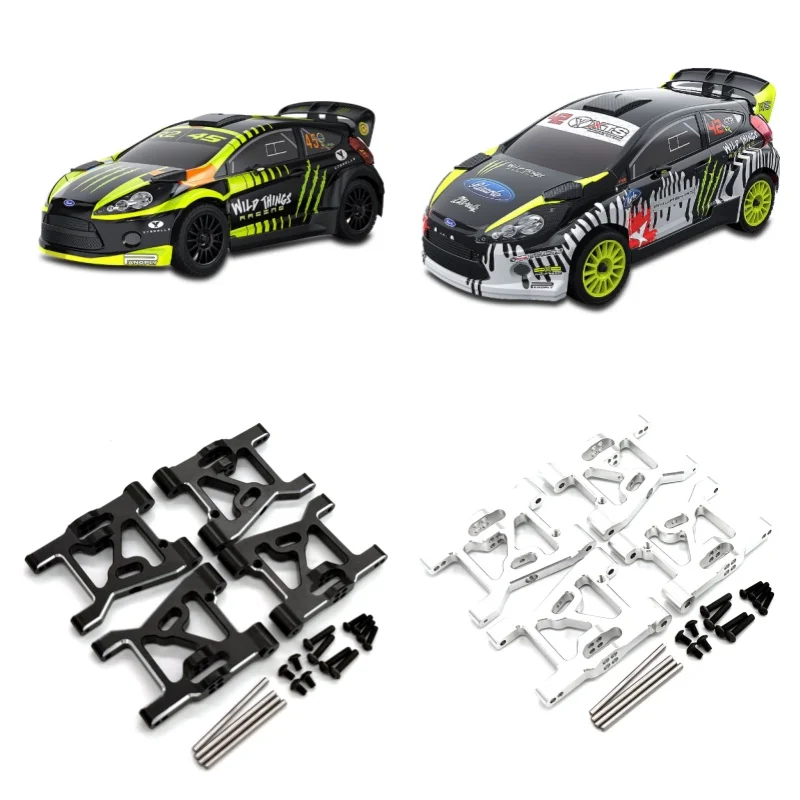 JXMJ Metal Accessories XTS-F10 RC 1/10 Remote Control Car F10 Front, Rear, Bottom Swing Arm Parts
