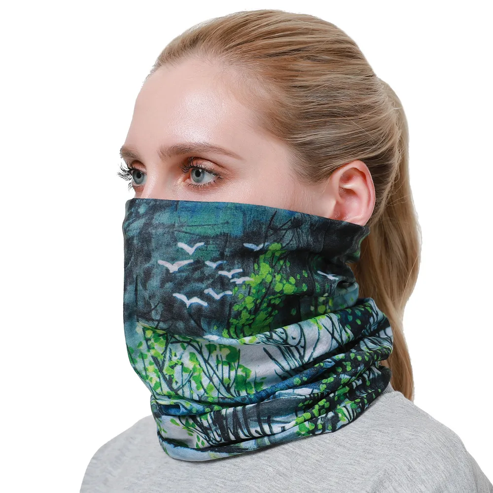 2026 Neue Mode: Natur-Landschaftsdesign Damen & Herren Fahrrad-Bandana, Outdoor-Sport-Stirnband, Fahrrad-Balaclava, Reise-Halstuch – Detail 4