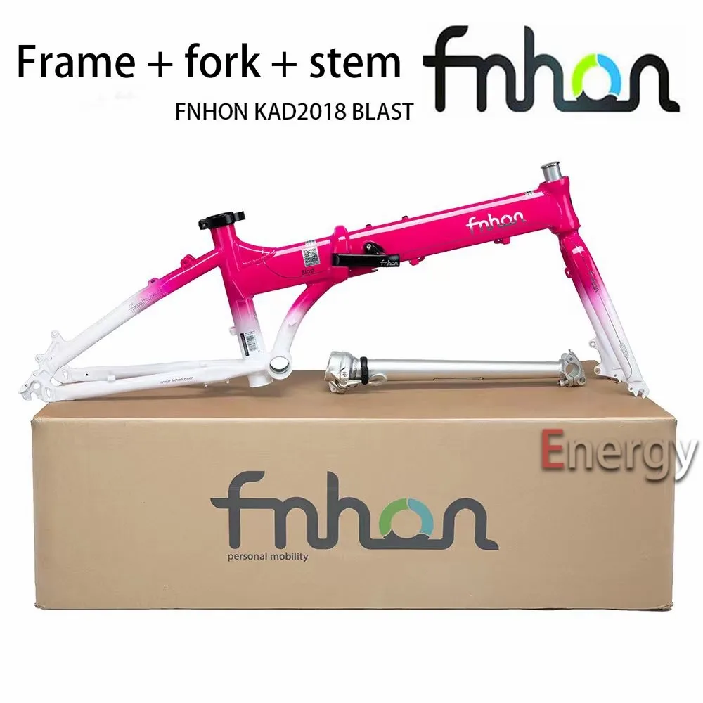 FNHON Disc brake Version Lift Bicycle blast frame 20 suits for double-cycle modification 20-inch P8 SP18 aluminium alloy