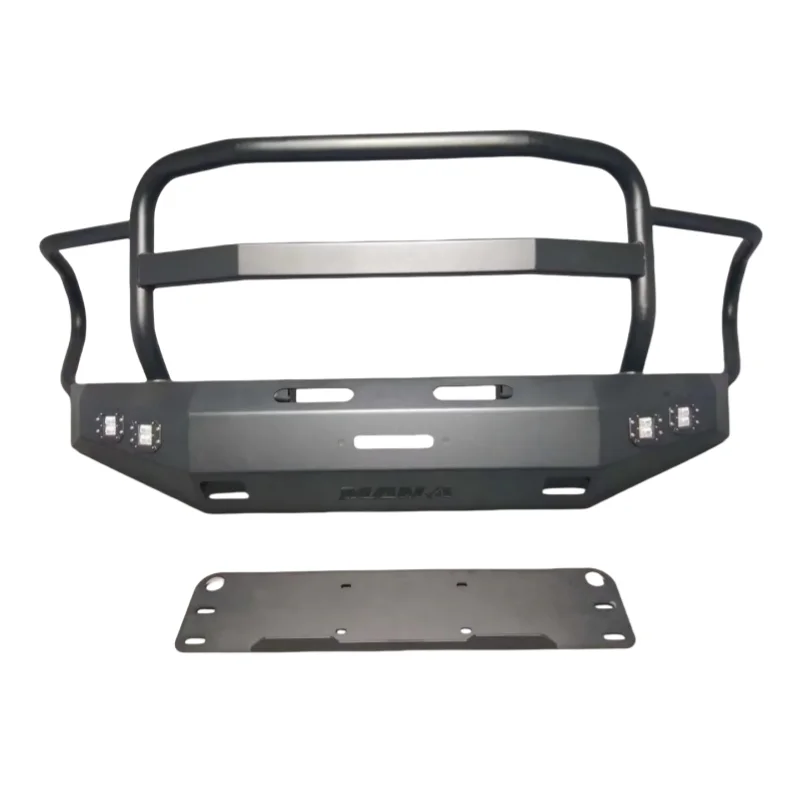 

Высококачественный стальной классический светодиодный передний бампер Bull для Ford F150 Raptor 09-14, внедорожный 4*4, новый сорт с вырезами противотуманных фар