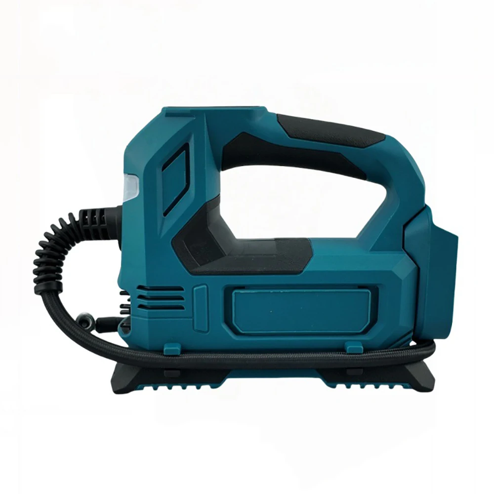 เครื่องสูบลมยางรถยนต์แบบพกพา ใช้กับแบตเตอรี่ Makita 18V ปั๊มลมไฟฟ้าไร้สาย สำหรับรถยนต์ จักรยาน ลูกบอล