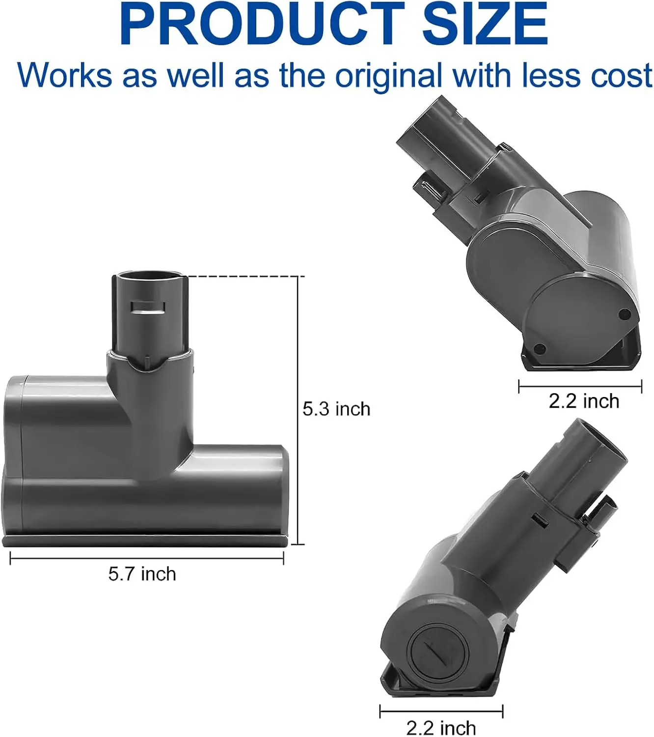 Mini cabezal de cepillo de herramienta motorizada para Dyson V6 DC45 DC59 DC61 DC74, cabezal de aspiradora, piezas de repuesto para herramienta de