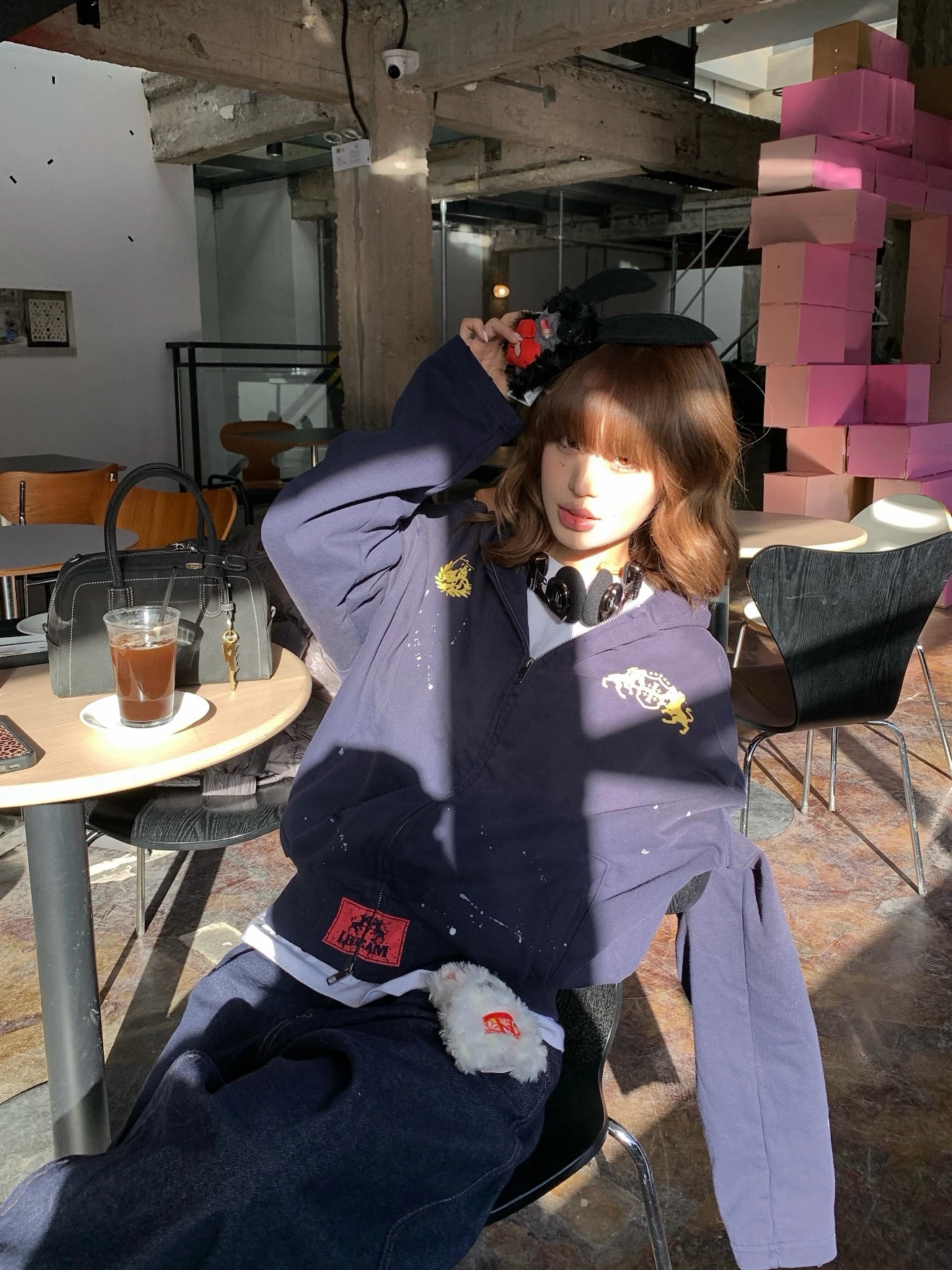 

Худи на молнии с принтом в американском стиле, весенне-осенняя, свободного кроя, унисекс, с длинными рукавами