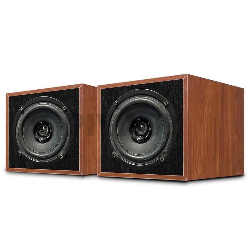 

120W 4 Inch Coaxial Desk Speakers Fever Hifi Home Theater System Music Full Frequency Audio Amplifiers Passive Speaker