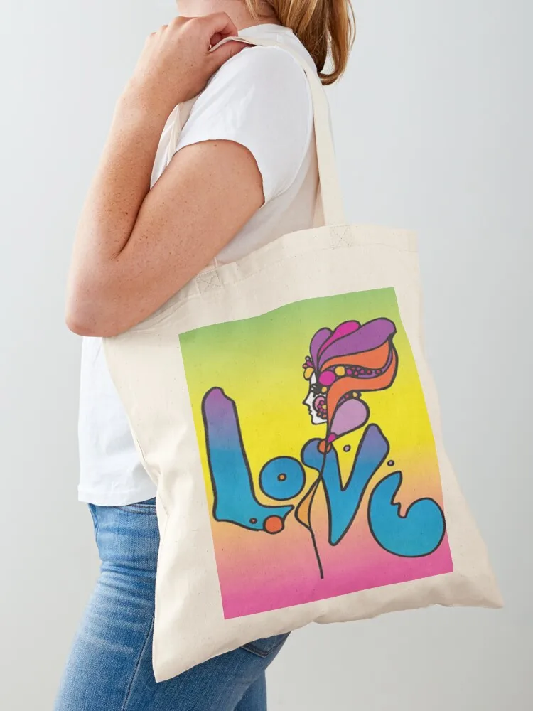 peter max digital painting for sale Tote Bag shopper bag woman custom tote bag hand ladies hand