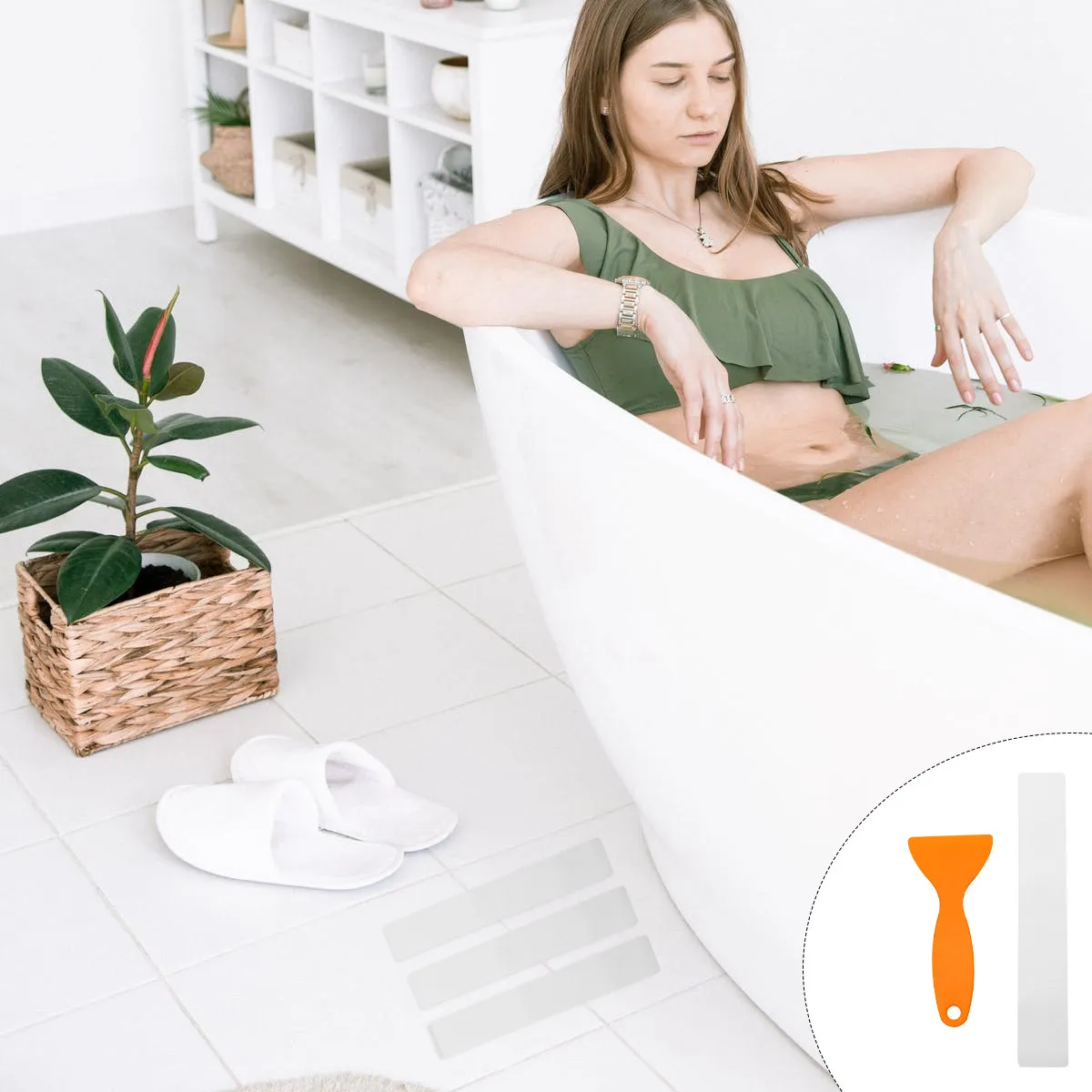 

5 шт. противоскользящие защитные ленты-наклейки для ванной, душа, бассейна, лестниц, наклейки-стикеры для предотвращения скольжения