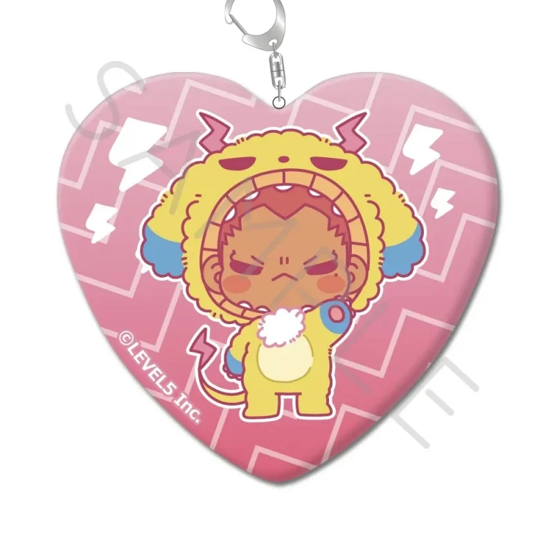 HOT SELL High Definition Images Cartoon Inazuma Eleven GO Figure Decoration Bag Car Key Ring Charm Gift Anime Acrylic Keychain