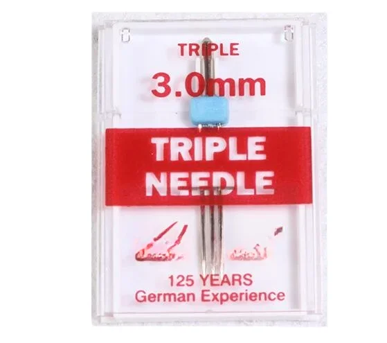 TRIPLE 3MM TRIPLE NEEDLE Household sewing machine with three-pin (1 / box) Suitable for janome