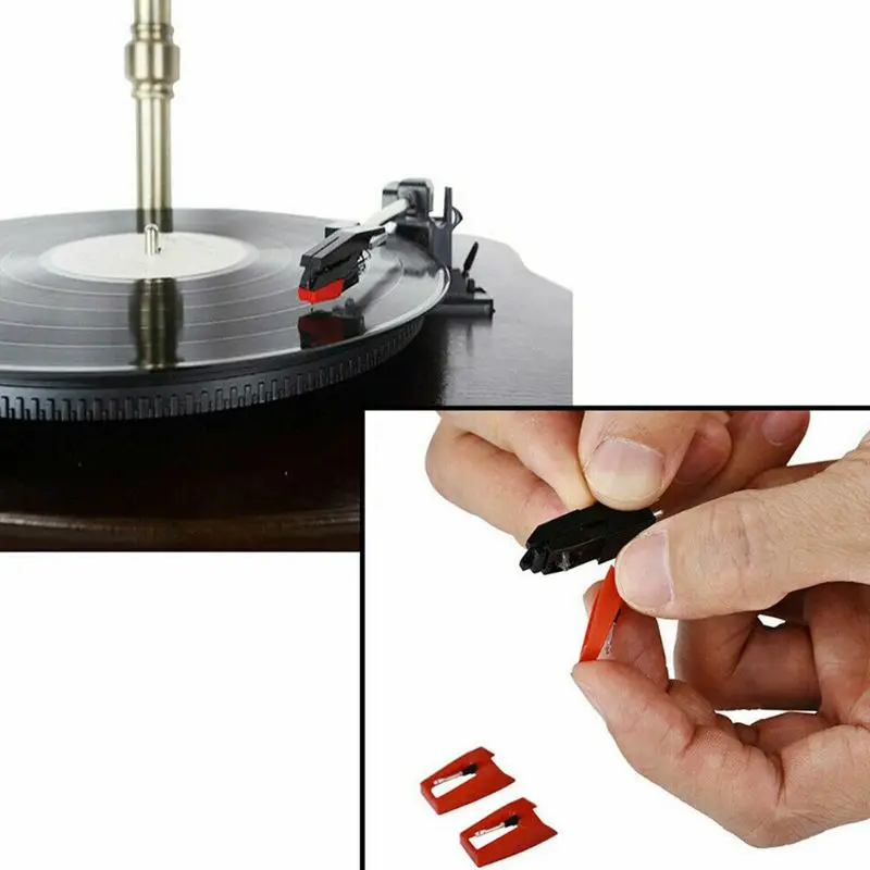 5PCS Universal Replacement Aluminum Record Player Needle for Music Turntable Spared Repair Parts Dropship