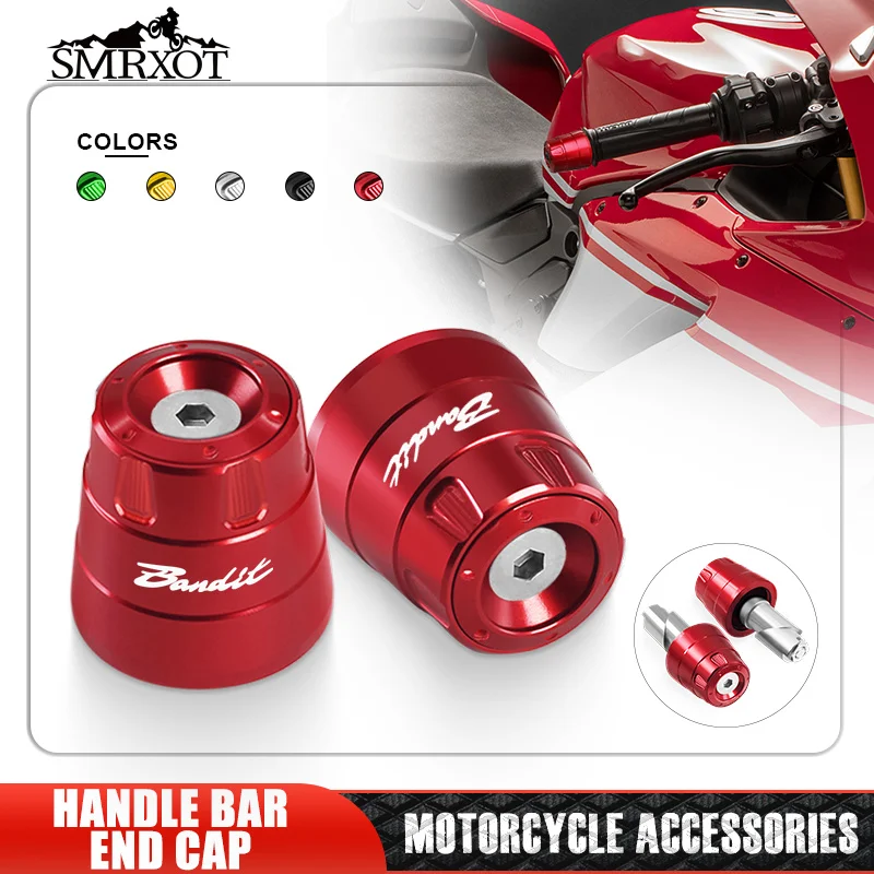 

NEW BANDIT handle grip For bandit650 bandit1200 bandit1250 bandit250 bandit400 Motorcycle Handlebar End Grip Anti Vibration Cap