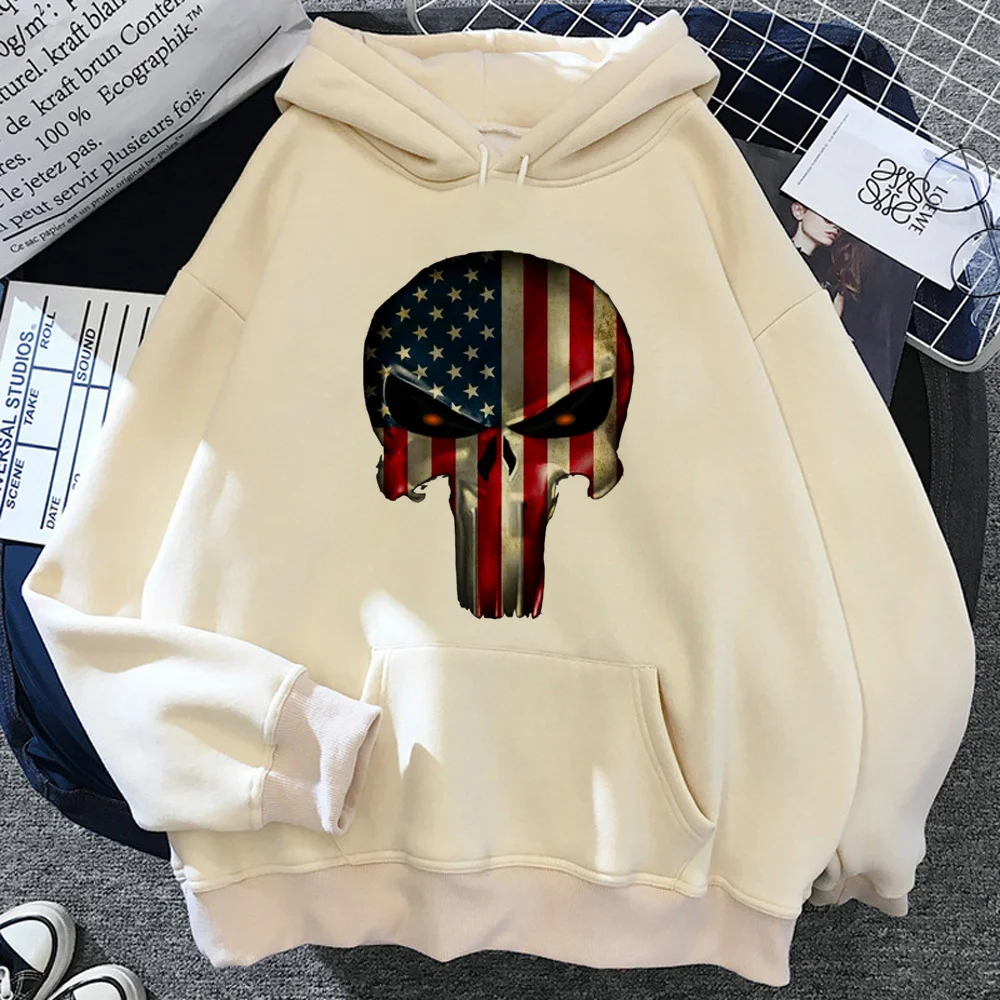 

Usa hoodies women 2023 long sleeve top clothes tracksuit female anime Hooded Shirt