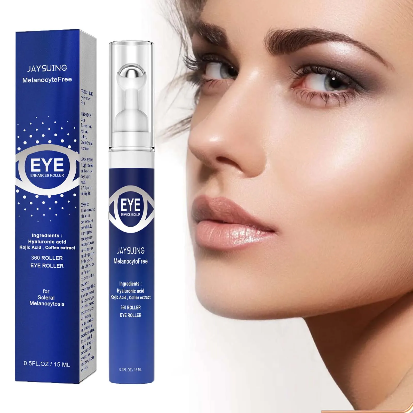 

Anti Dark Circles Eye Roller Serum Anti-Fatigue Dark Circles Remove Eye Bags Puffiness Firming Brighten Eye Skin Massager Care