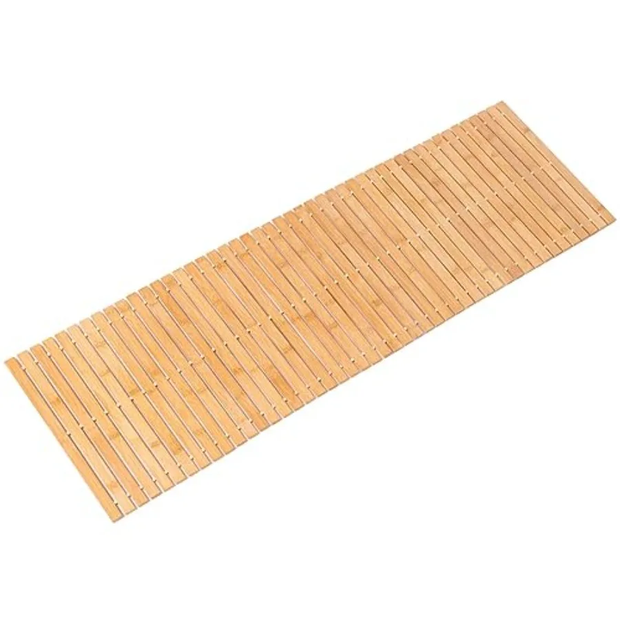 

Bath Mat Bathroom Runner Long Large Rugs Floor Wood Shower Bathtub Waterproof Non Slip Accessories Inch Easy to Clean 1 pc