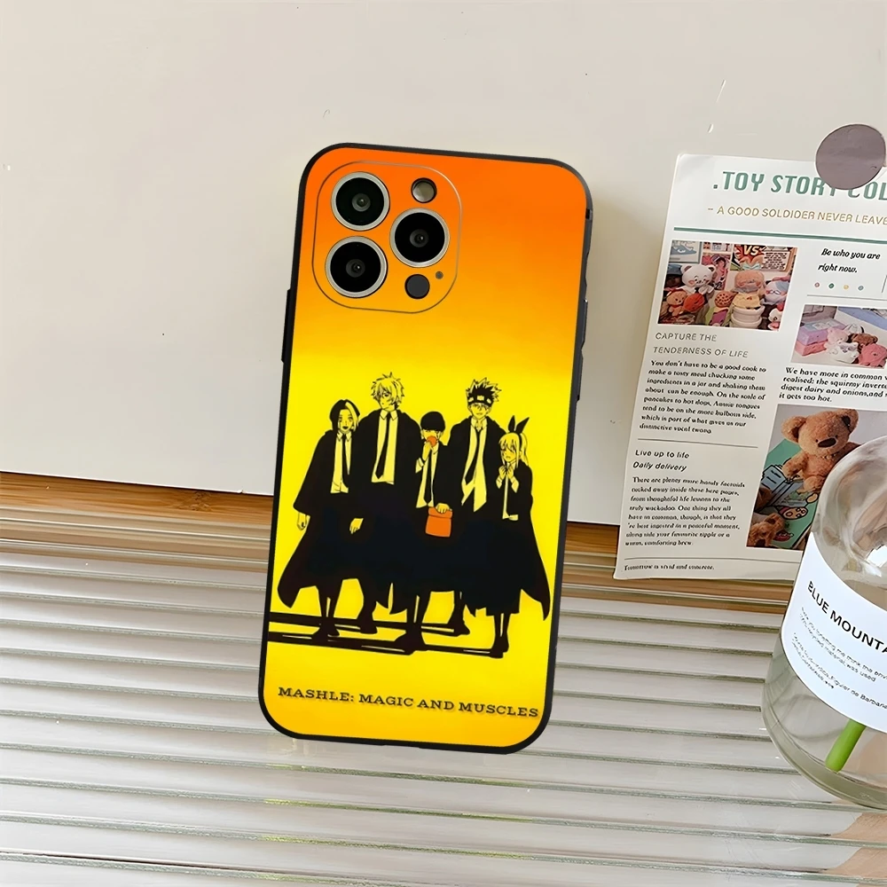 Mashle Magic And Muscles Phone Case Fundas For Iphone 13 17 11 15ProMax 14 12 16 Pro Xs Max Mini Xr X Plus Coque view 4