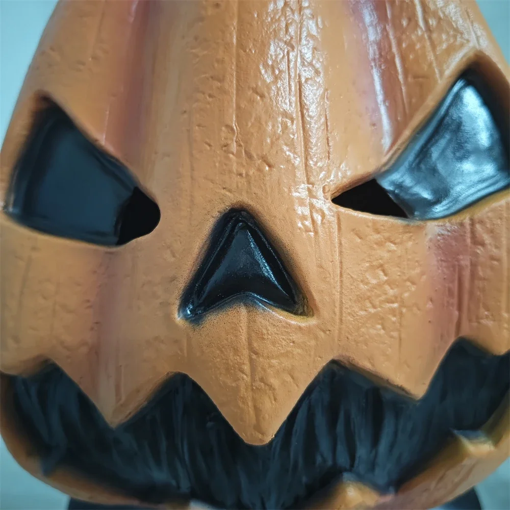 Dynia diabeł maska Halloween Horror przebranie na karnawał nakrycia głowy karnawał impreza Horror element ubioru rekwizyty nawiedzony dom Prank maska lateksowa