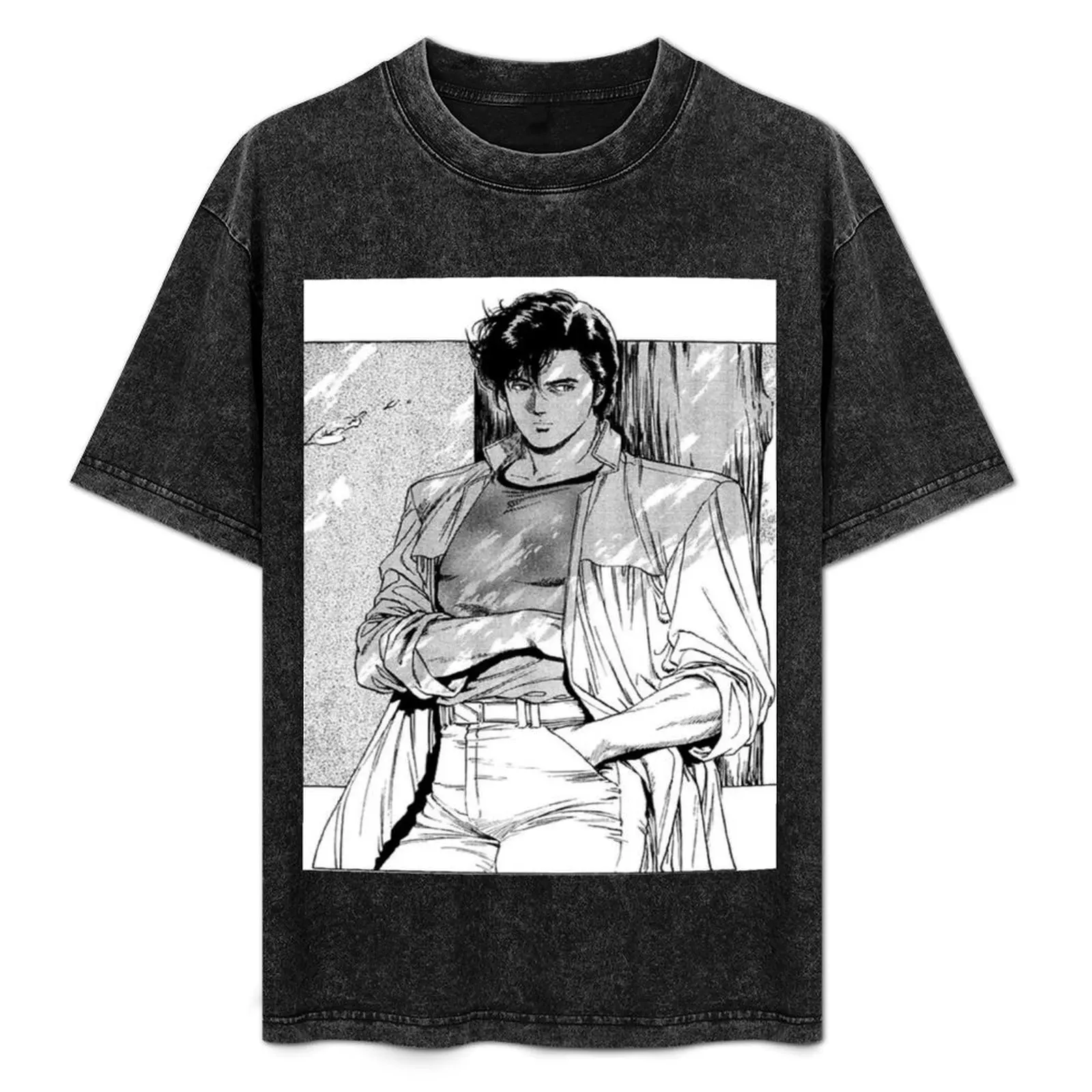 

City Hunter - Ryo Saeba T-Shirt Lightweight Sport Basic T-Shirt
