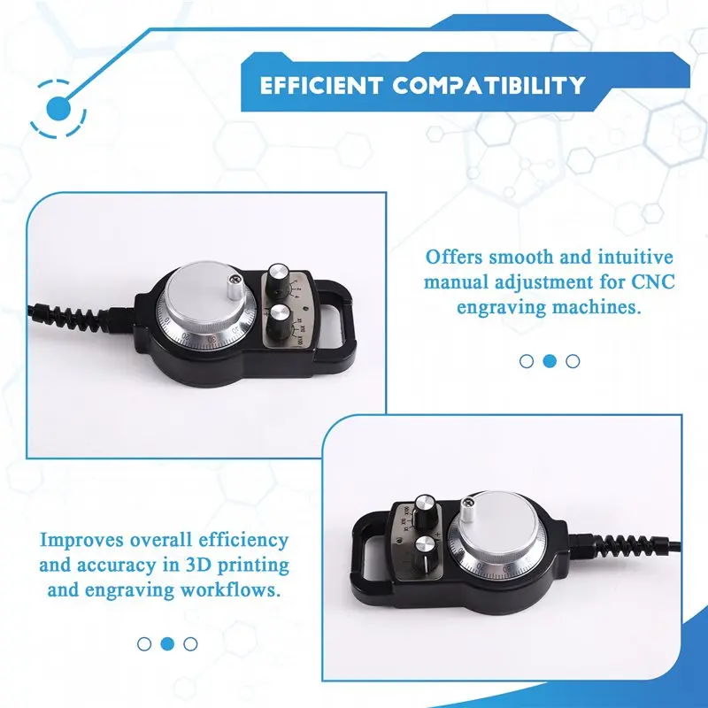 [HOT!A34R】 Motion Control System MPG Electronic Handwheel With 100PPR Encoder For Mach3 For CNC Engraving For Machines