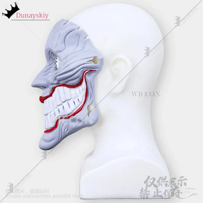 

COSda@Anime Dandadan 3D Mask Hard Plastic Props Customized For Halloween Christmas Party Gifts Woman Girls Cosplay Aira Shirator