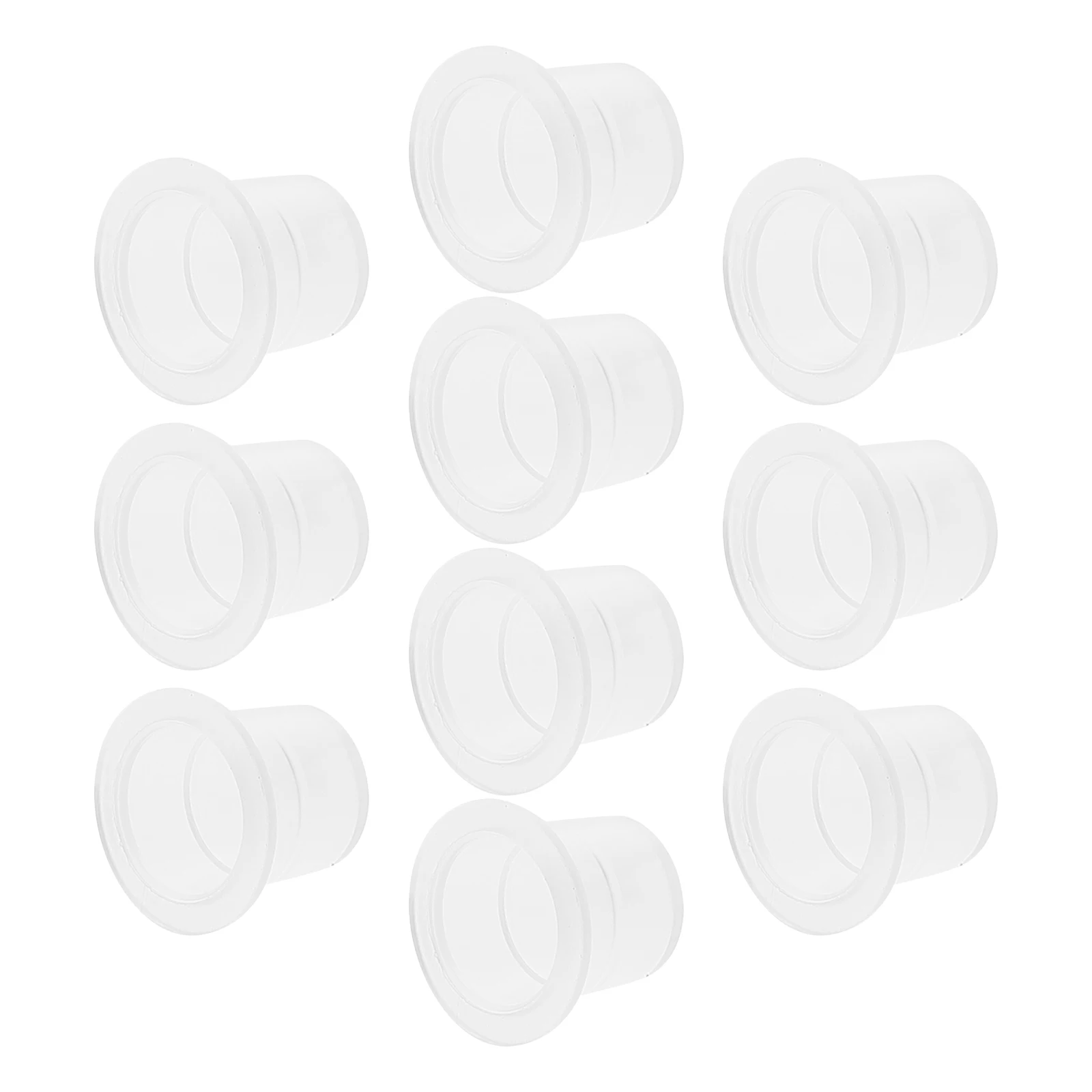 

100 Pcs Color Cups High Quality Disposable Tattoo Pigment Containers Eyelash Kits Supplies Small Ink Holders Reusable
