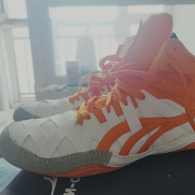 

Классические брендовые мужские и женские борцовские туфли, белые боксерские туфли унисекс, роскошные брендовые боевые туфли, спортивная обувь