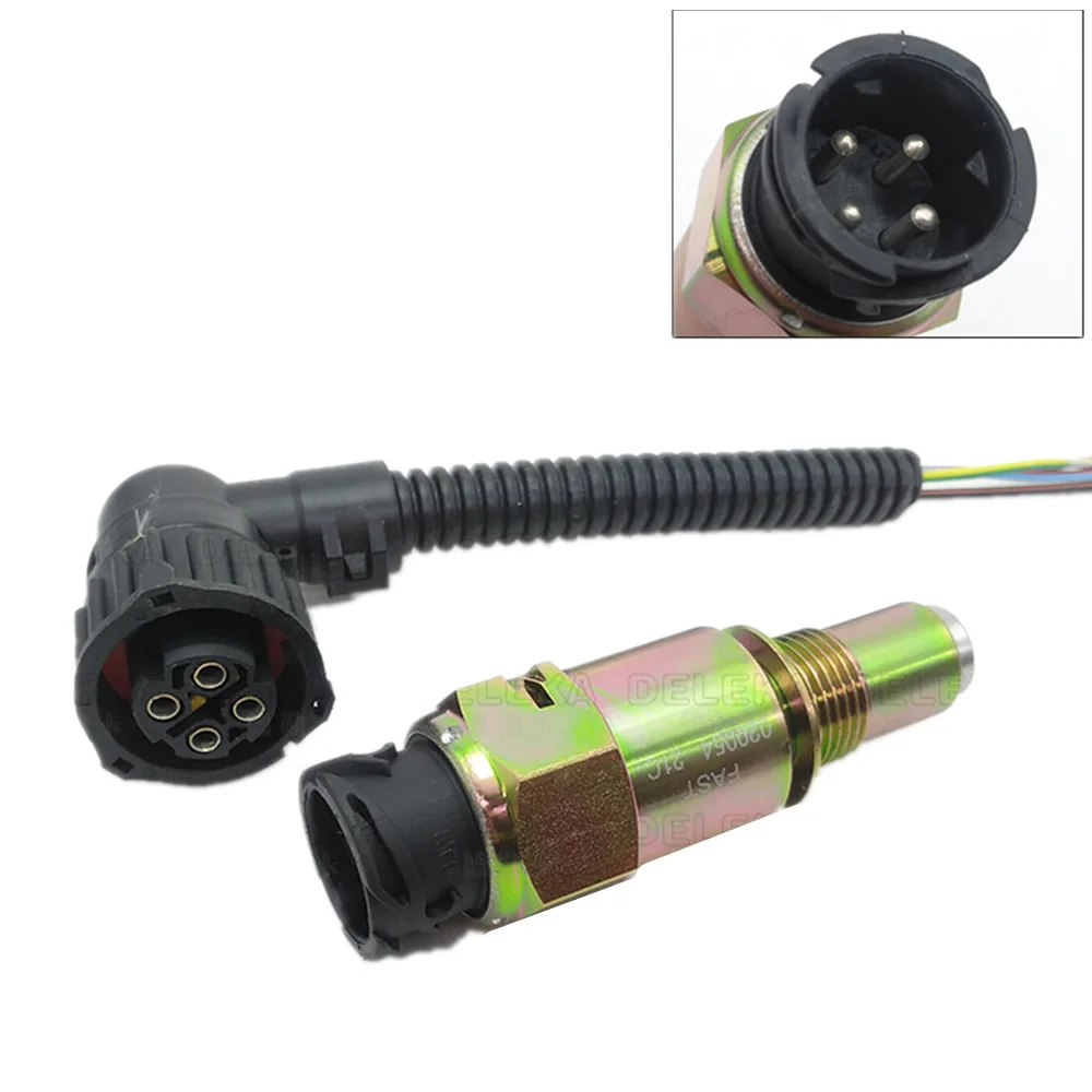 C03054-16 Odometer Sensor For Dongfeng SHACMAN X3000 Fast Gearbox Passenger Car Pulse Speed Sensor Plug