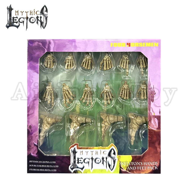 Four Horsemen Studio Mythic Legions 1/12 6inches Action Figure Necronominus Skeletons Hands Feet Pack Anime Model