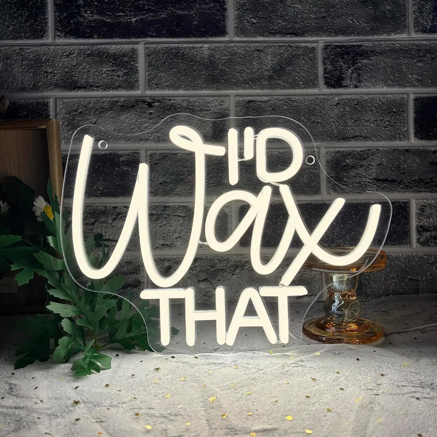 I'd Wax That LED Neon Sign USB Neon Light For Waxing Salon Beauty Spa Studio Lash Shop Hair Removal Room Business Decor Gift