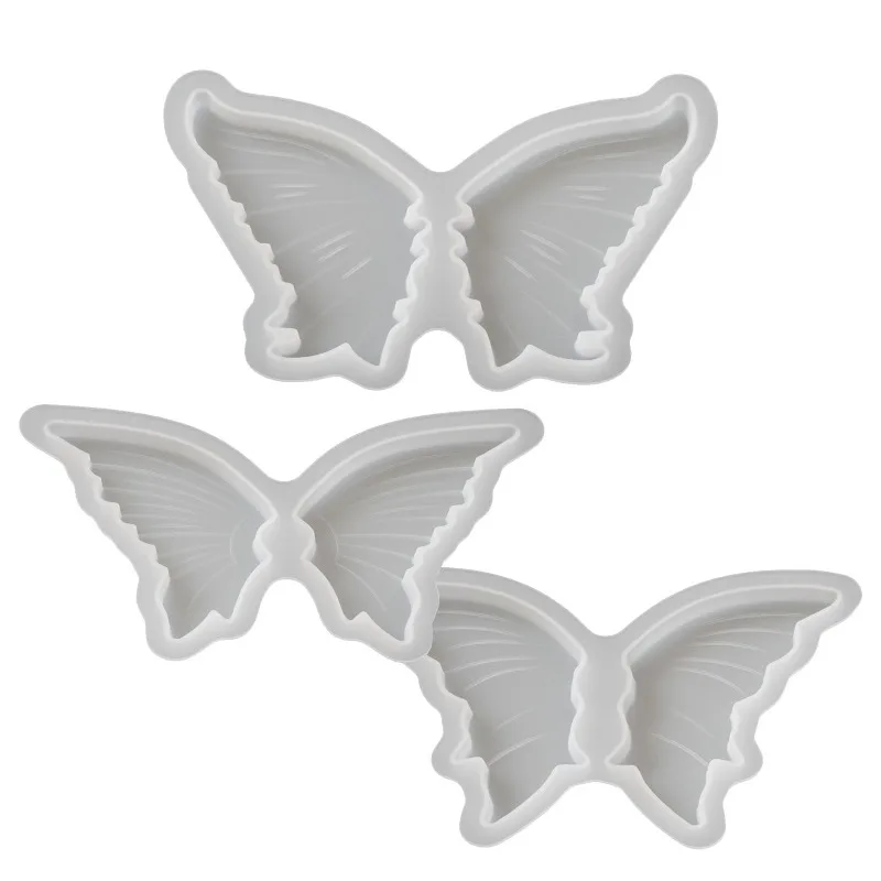 Pendentif en forme d'aile de papillon, ornement en gypse, moule en Silicone, bricolage d'aromathérapie, décoration de salle de printemps, moule en résine, artisanat de maison