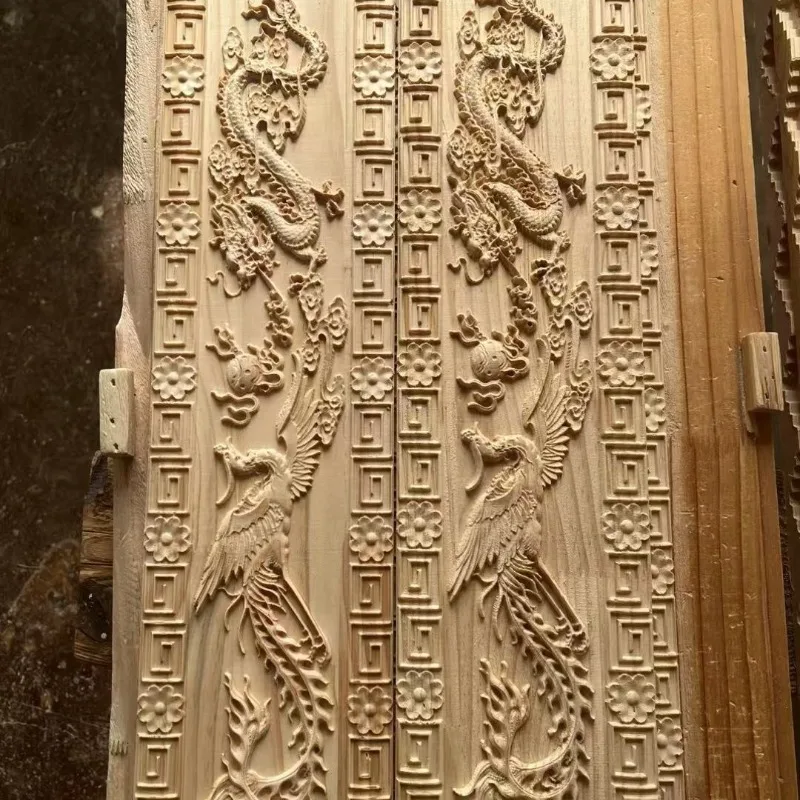 Ceiling solid wood line Tibetan decoration material Chinese decorative strip