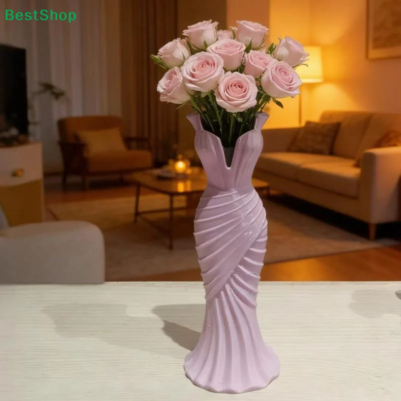 3D Printing Vase - Вазы для цветов в форме платья,