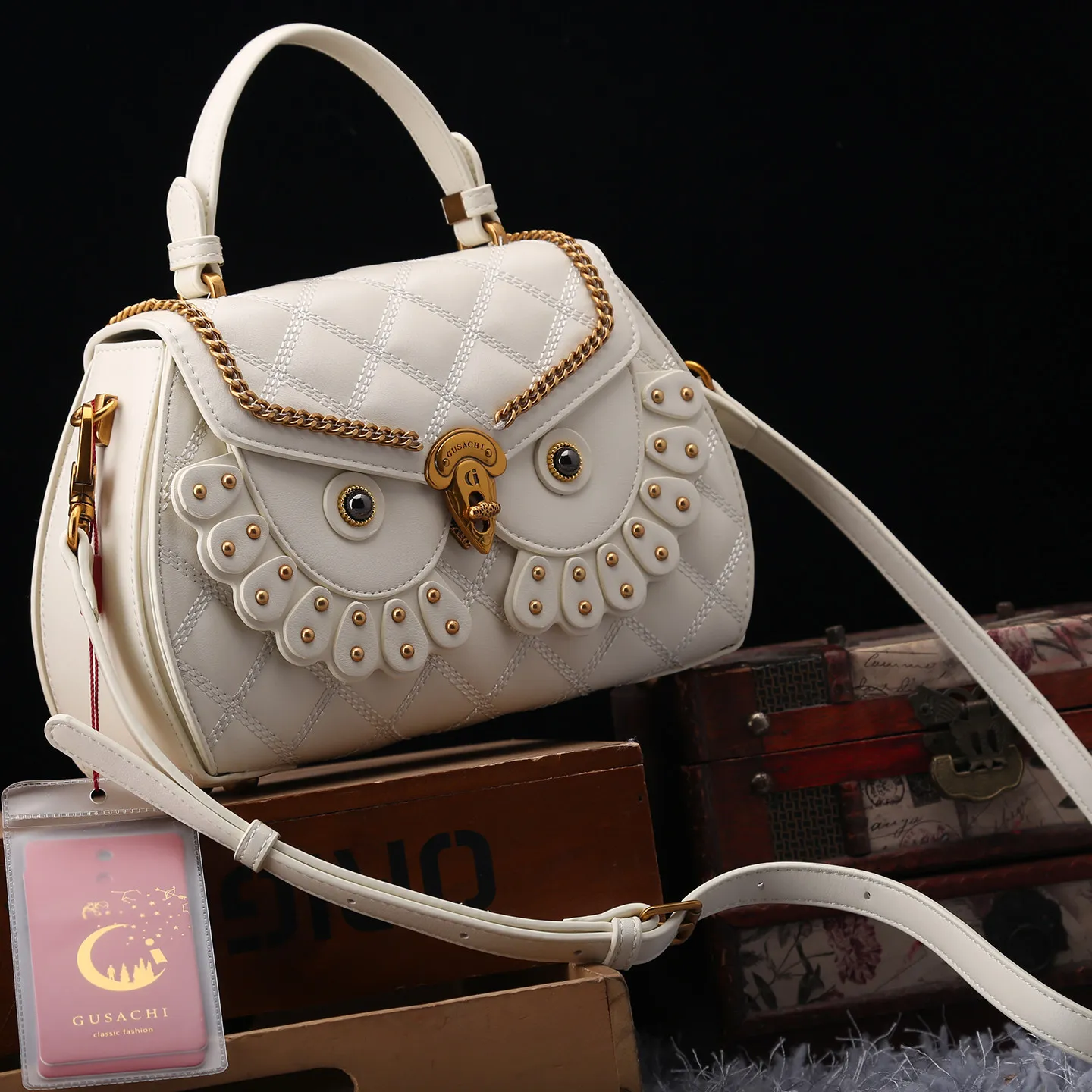 Elegant Vintage Leather Diaper Bag For Women Designer Large Capacity Tote Luxury Minimalist Classic Stylish Fashionable Bag
