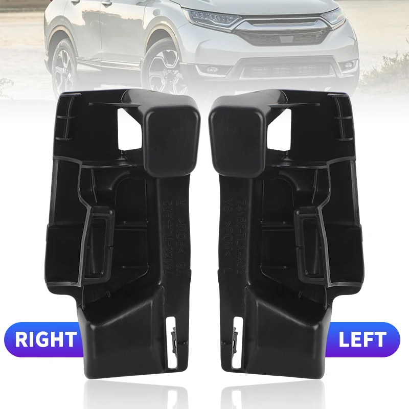 2pcs Front Wheel Arch Protector Bracket 74166-TLA-A02 For Honda CR-V CRV 2018 2019 2020 2021 2022 Bracket Parts 74116-TLA-A02