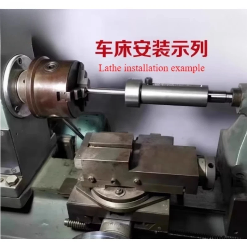 2#3#4# Telescopic Round Die Holder Floating Tail Stock Morse taper Fixed Sleeve 20-45mm For Lathe Milling External Screw Thread