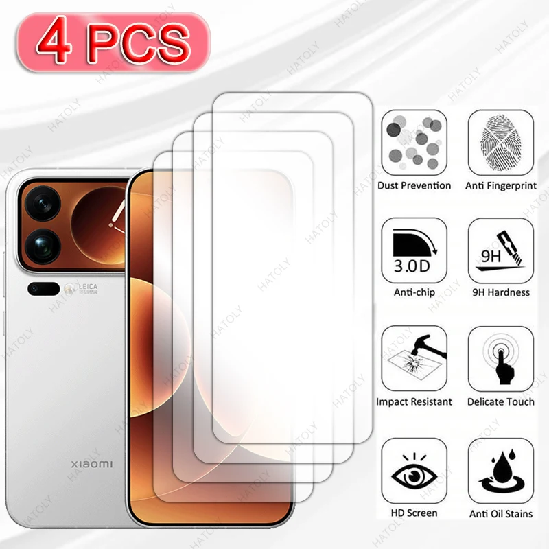 

Защитная пленка для стекла Xiaomi 17 Pro Max для Xiaomi 17 Pro Max 5G HD, прозрачная закаленная защитная пленка для экрана, защита объектива камеры