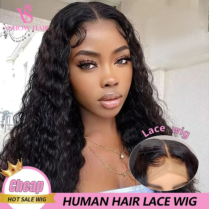 13x6 HD Lace Frontal Human Hair Wigs Water Wave 13x4 Transparent Lace Frontal Human Hair Wigs Brazilian Wigs On Sale For Women