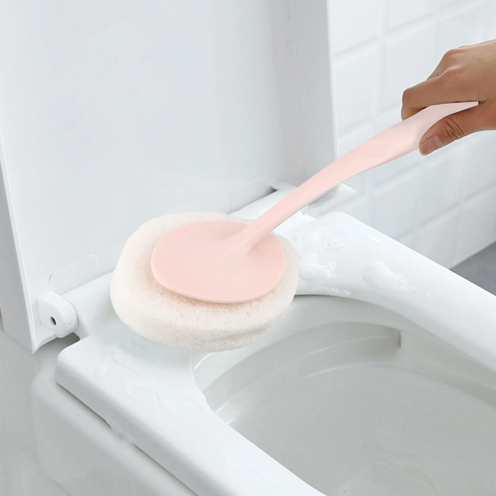 Powerful Long Handle Cleaning Brush Convenient for Kitchen For Bathroom Furniture Sturdy and Easy to Use Hanging Design