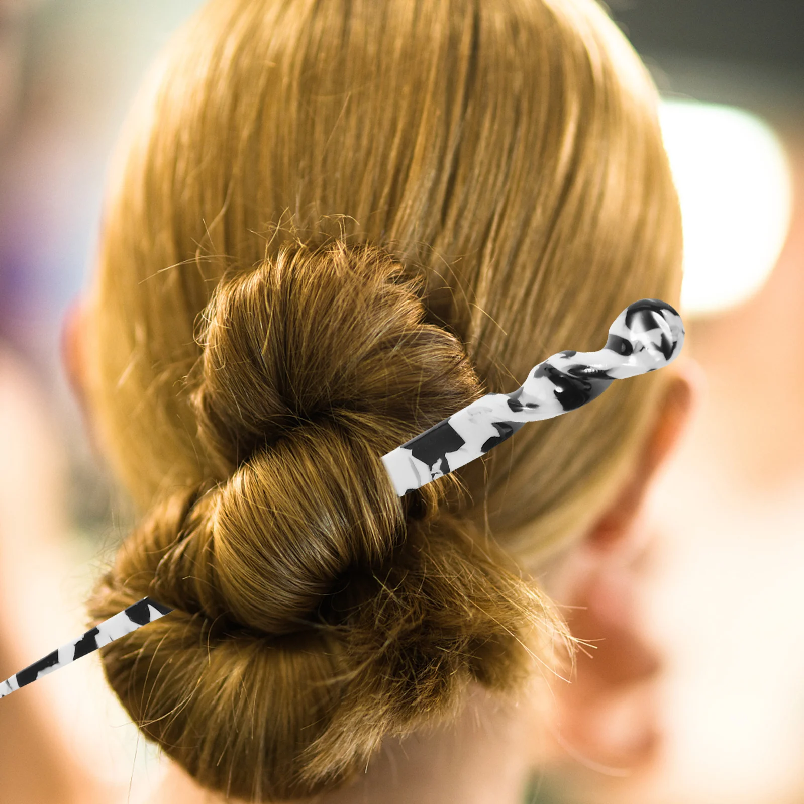 

4pcs Chinese Sticks Vintage Hairpin Accessories Bun Holders Decorative Chopsticks For Women Wedding Party Cosplay Bun