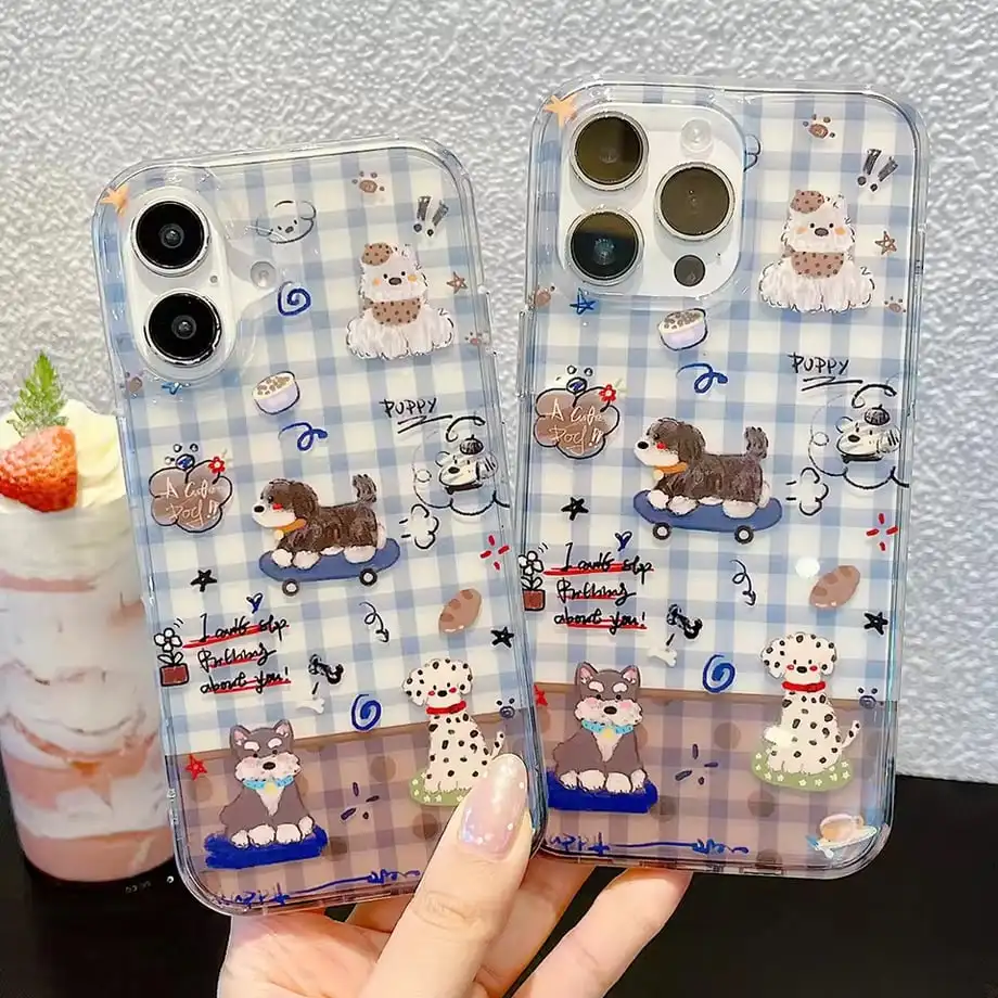 Korean Plaid Cute P…