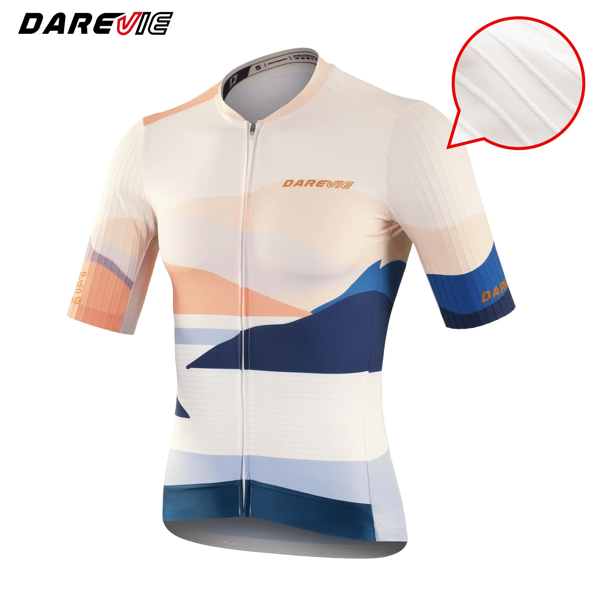 قميص ركوب الدراجات للرجال من DAREVIE، قميص ركوب الدراجات من AREO Pro يمتص الرطوبة وخفيف الوزن وسريع الجفاف #3