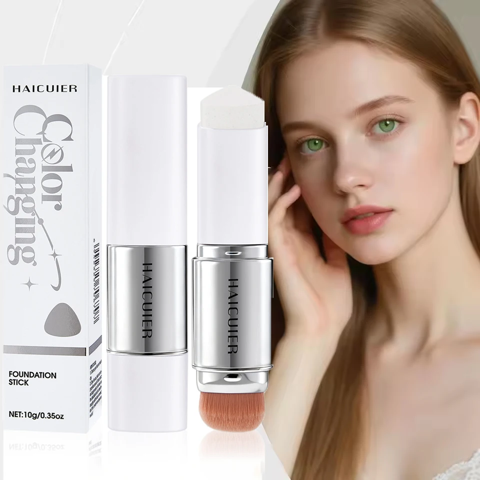 Wodoodporny, odżywczy, stały podkład w sztyfcie, tint do skóry, balsam tintujący do twarzy, korektor w sztyfcie do makijażu twarzy.