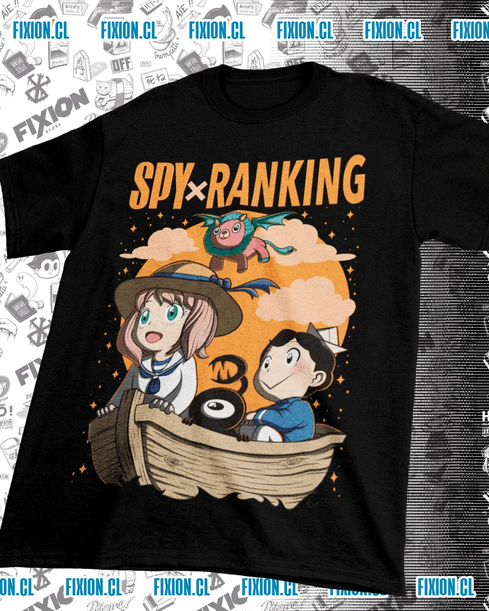 T-shirt For Anime Spy X Ranking – Especial Julio (Blanco) Mange Tee