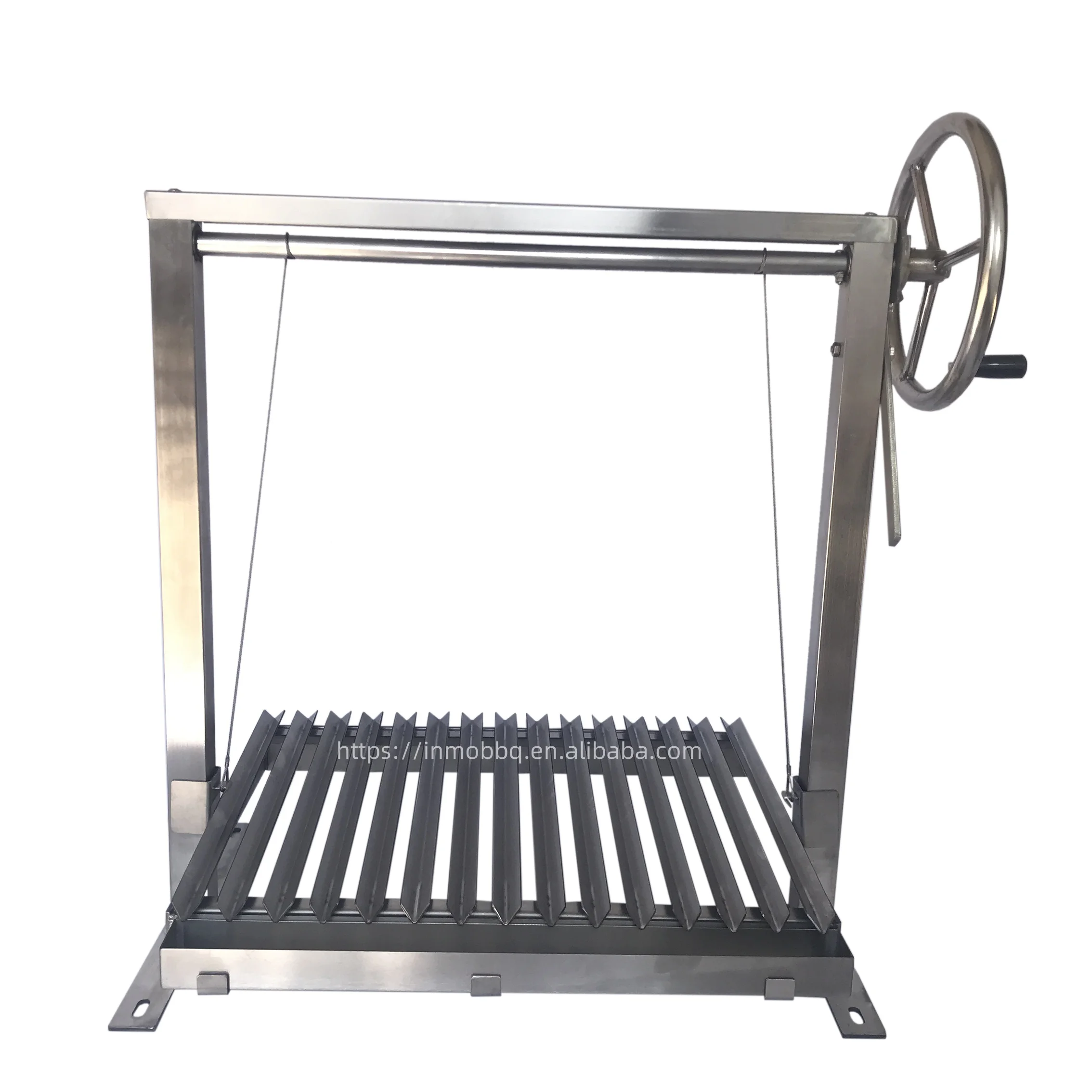 Free Standing All Stainless Steel Santa Maria Grill DIY Argentine Grill