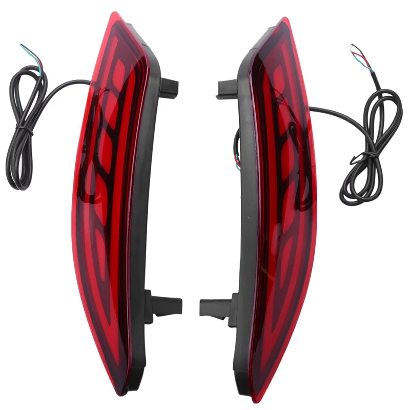 

LED Rear Bumper Light Reflector Fog Lamp Brake Light Turning Signal Light For Honda HRV HR-V 2015-2018