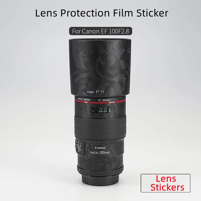 

For Canon EF 100mm F2.8 L IS USM Macro Anti-Scratch Camera Lens Sticker Coat Wrap Protective Film Body Protector Skin Cover film