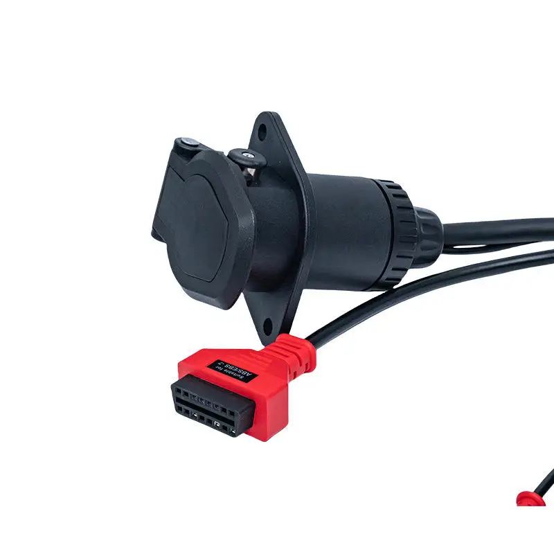 

Кабель-адаптер диагностики прицепа OBD2 7638 для Bosch, для Autel, для автоматов и других грузовых автомобилей