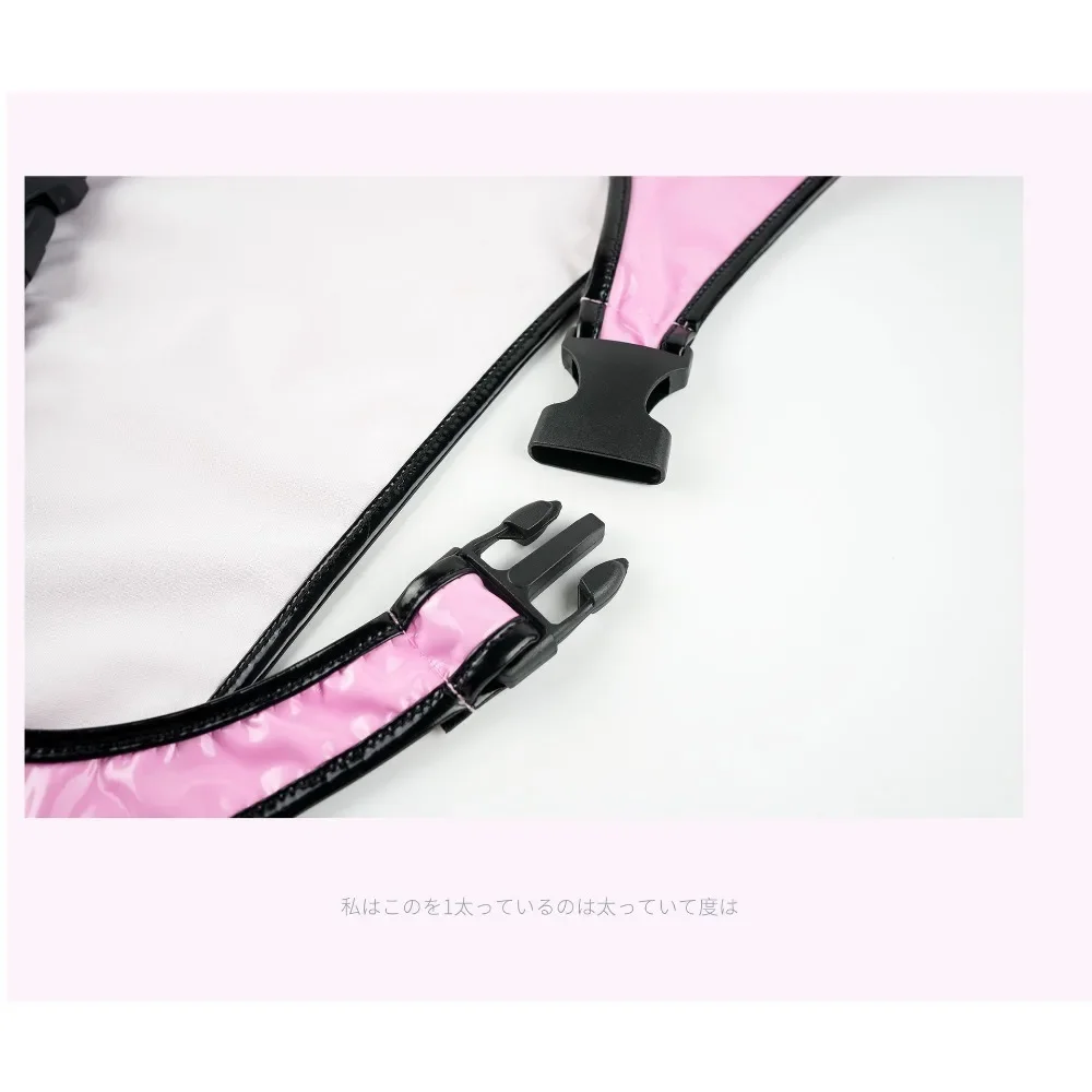 أنيمي مشبك تيدي ارتداءها الملابس الداخلية النسائية مثير قطعة واحدة تيدي الملابس الداخلية الجلود المايوه عالية قطع المتسابق يوتار داخلية