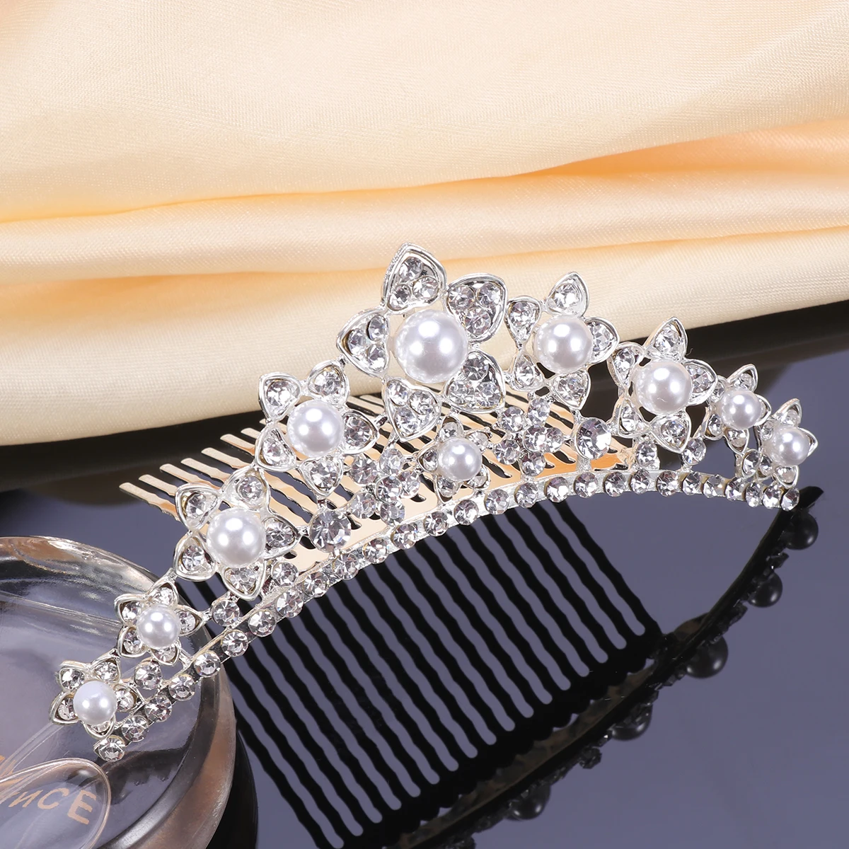 

Kids Crown Hairb s Comb Durable Comfortable Party Carnival Festival Decorative Girls Accessories