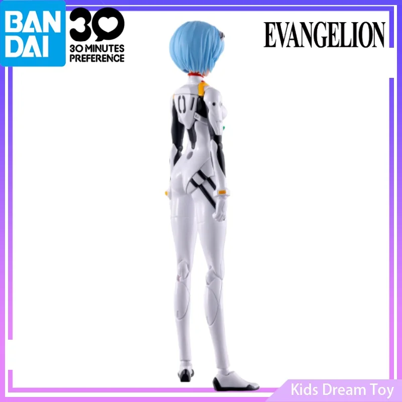 Assembly Bandai in Stock Original 30MP NEON GENESIS EVANGELION Anime REI AYANAMI(PLUG SUIT Ver.) Action Figures Toys Collectible