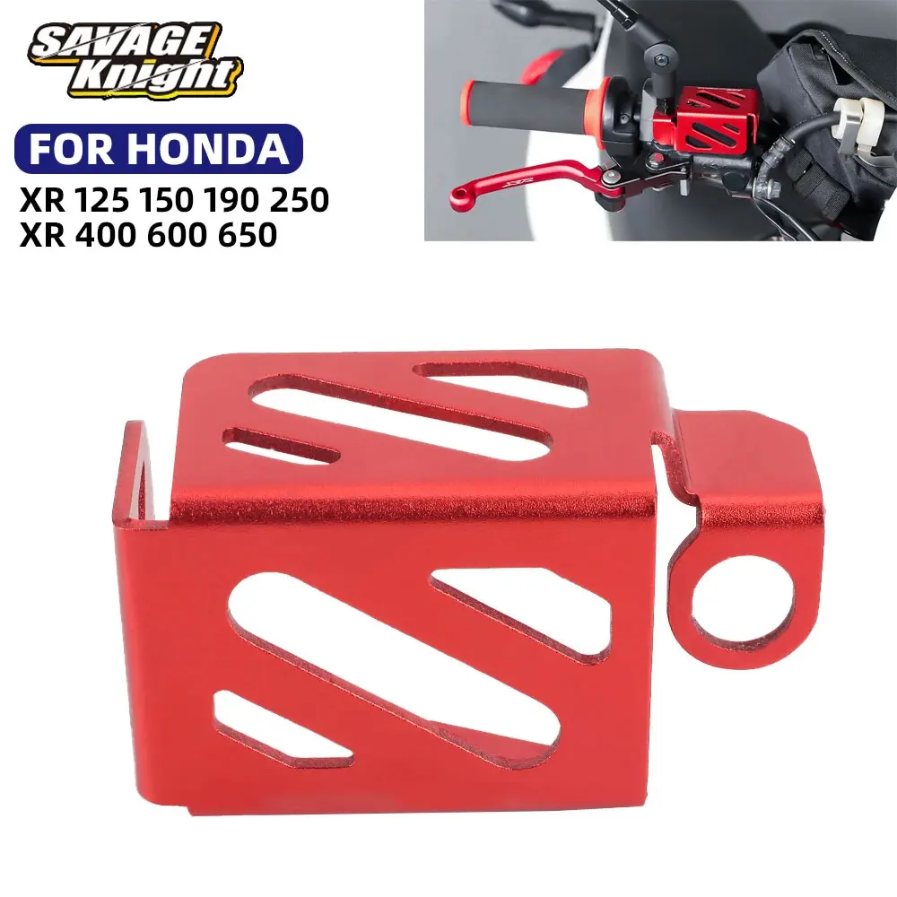 

For HONDA XR125L XR150L XR190L XR250 L/R XR400 XR400R XR600R XR650L Front Brake Master Cylinder Fluid Reservoir Cover Protector